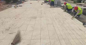 百色黄金麻荔枝面地铺案例