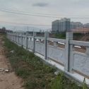 百色 石材河道栏杆