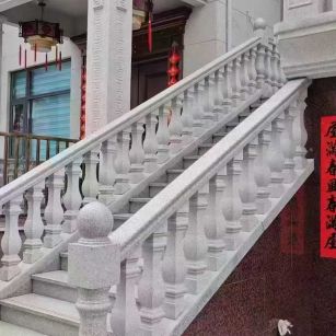 百色 天然石材 阳台庭院护栏、栏杆
