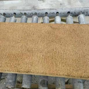 百色 菠萝面老石板，做旧仿古石，流水线生产加工