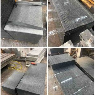 百色 芝麻黑地铺石材