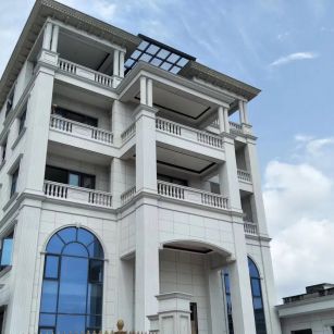 百色芝麻白别墅干挂效果展示