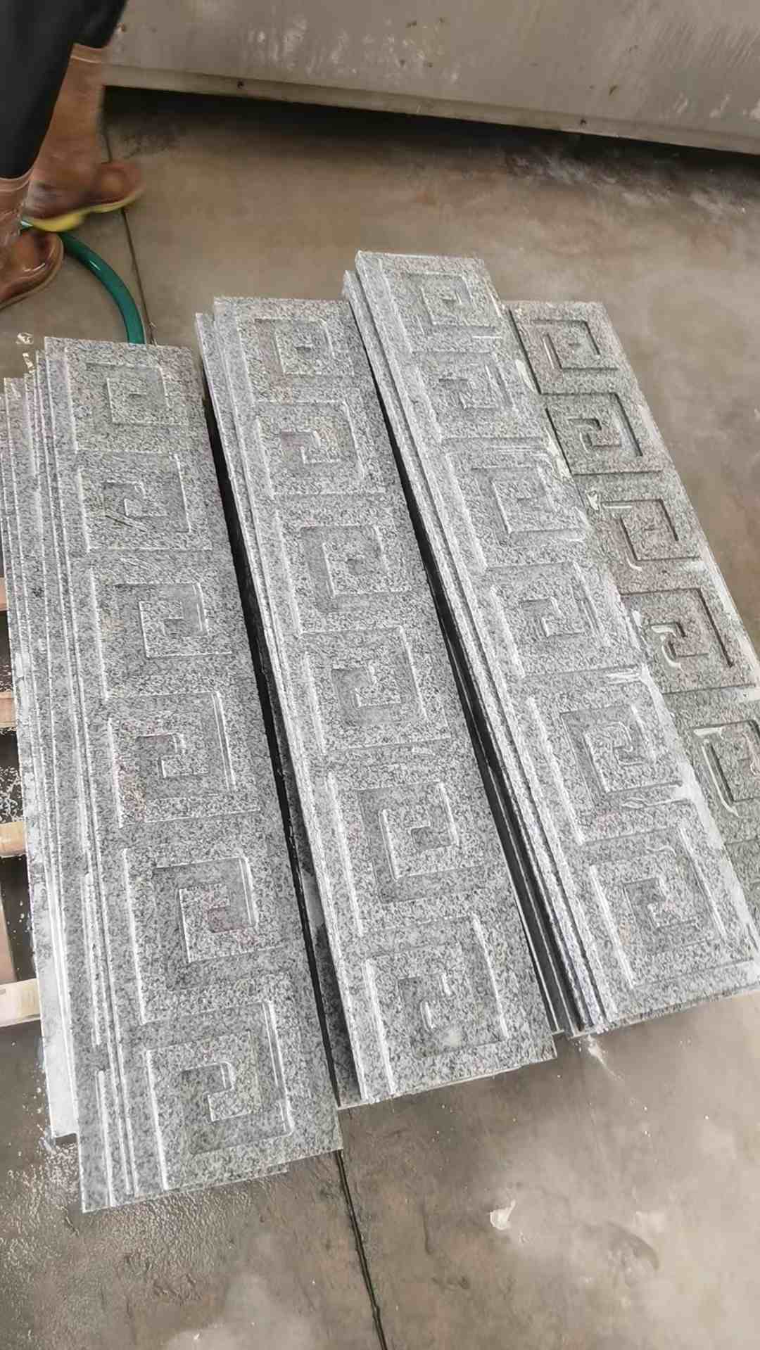 百色 别墅回纹线条，雕刻