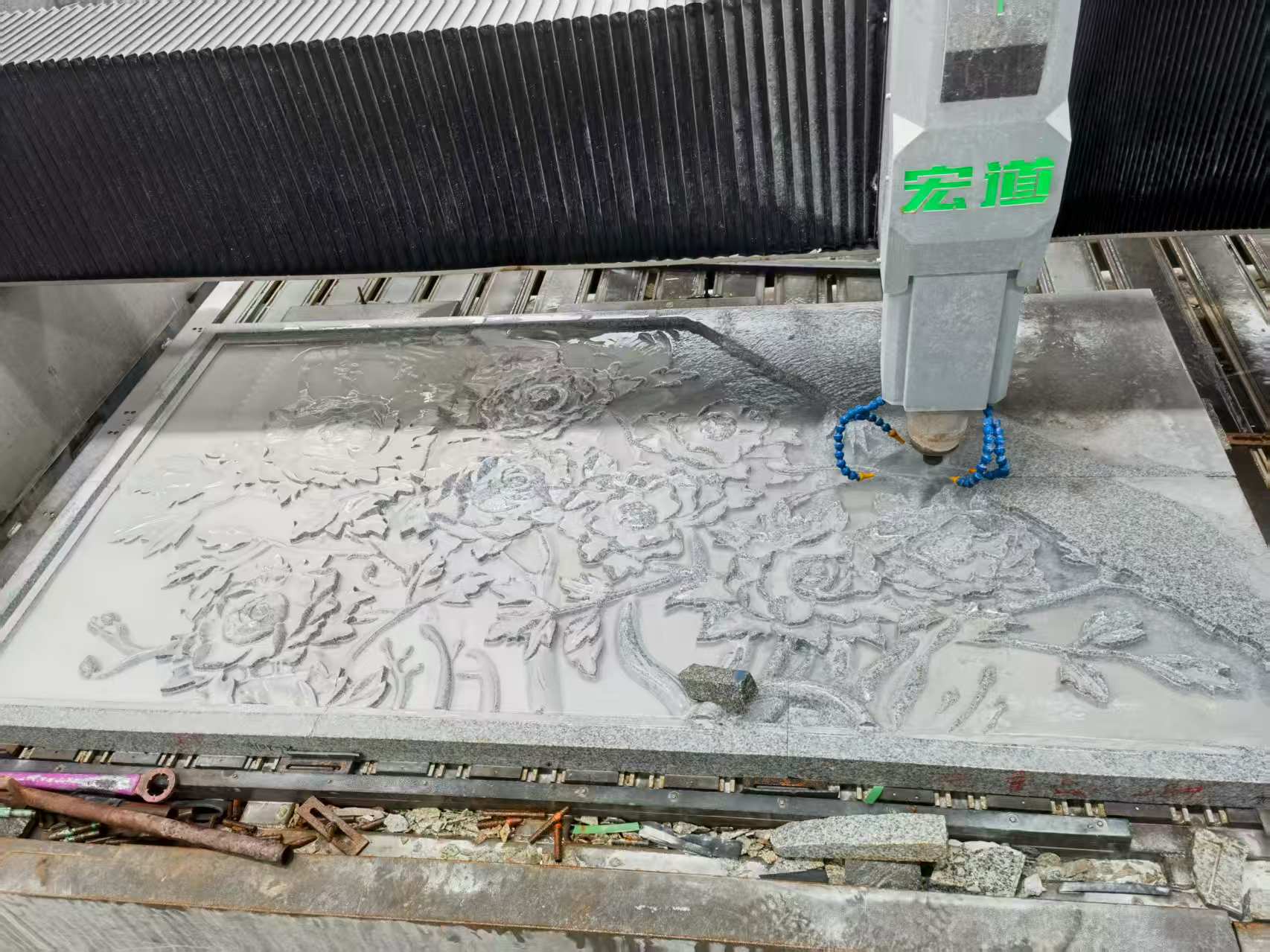 百色 别墅墙面石材雕刻