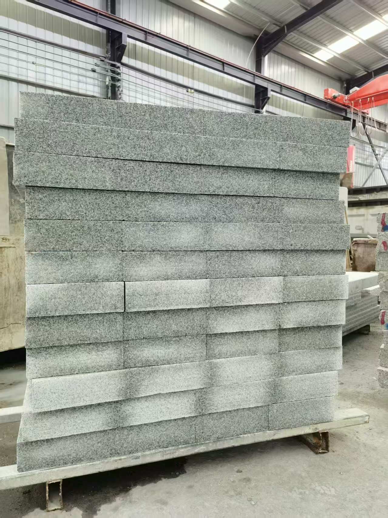 百色 芝麻白10公分300*600广场地铺，A料定制，尺寸标准，厚薄均匀