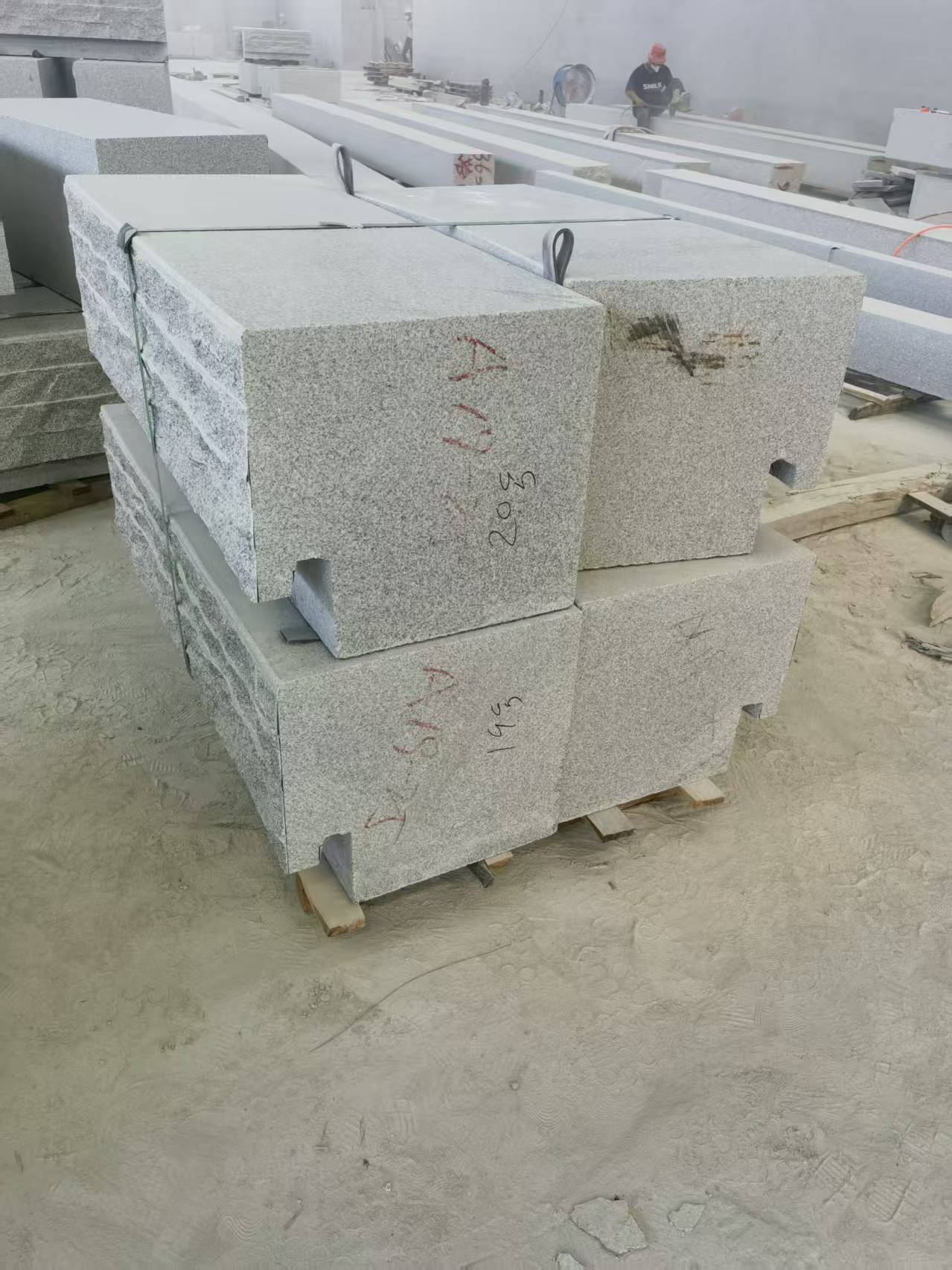 百色 整石坐凳打包