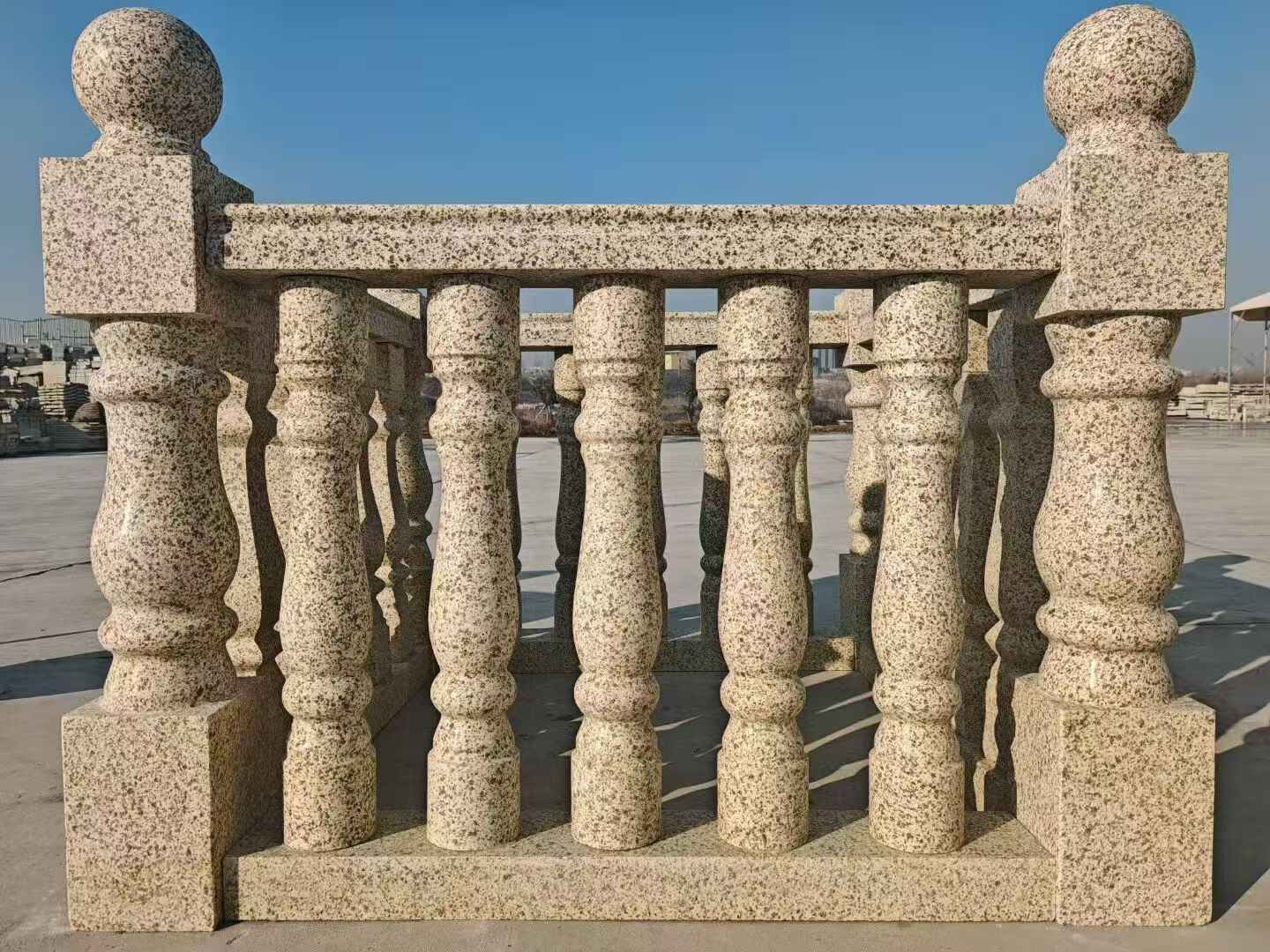 百色 黄金麻栏杆（扶手，花瓶柱，将军柱）